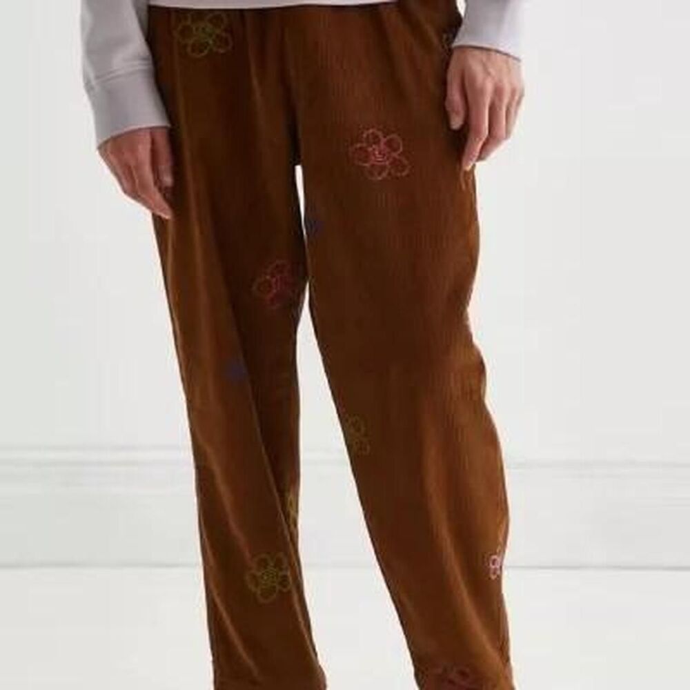 Urban-outfitters Women's Brown and Orange Trousers